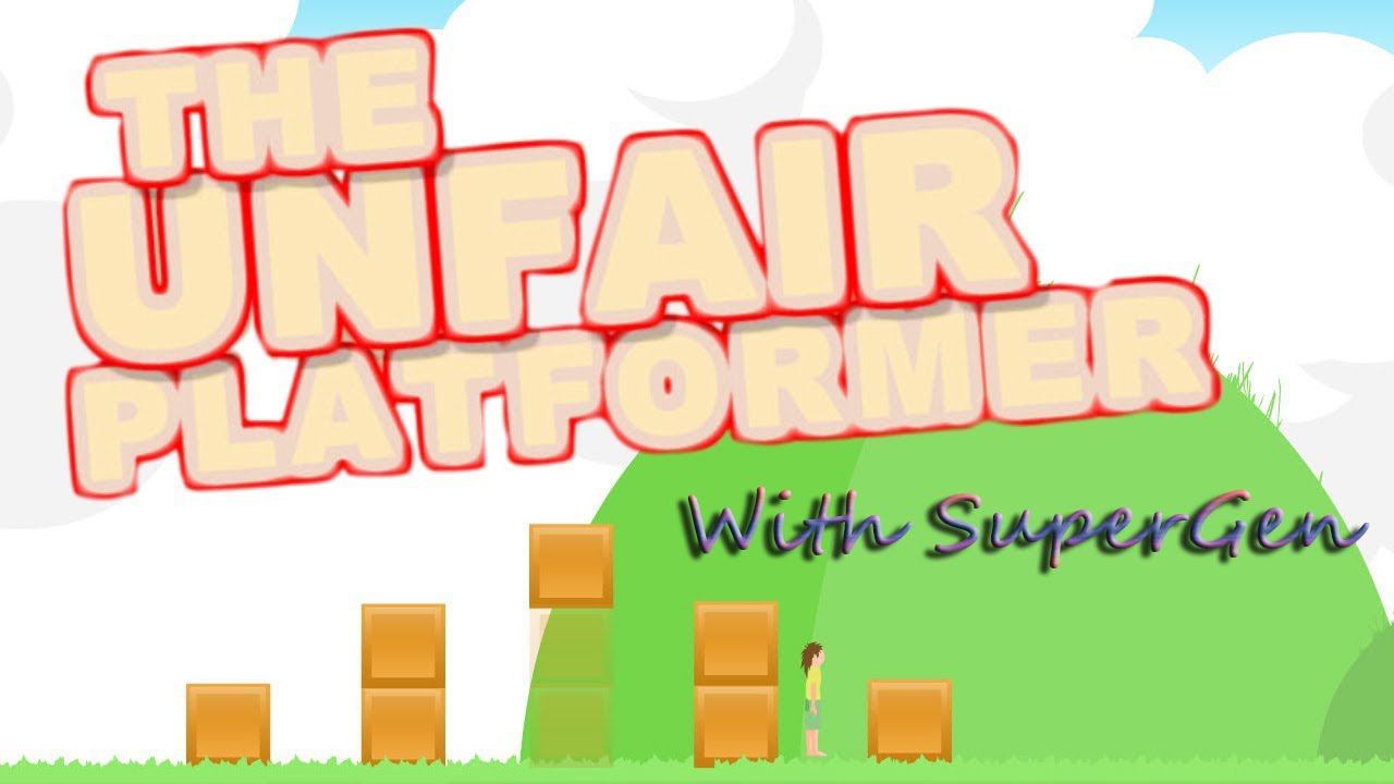 Unfair Platformer. Прохождение за присест)))