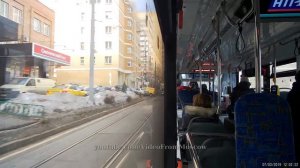 Трамвай 50  Комсомольская - Новослободская // 7 марта 2019