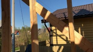 Каркас высох, не работают укосины и ригель. Ошибка при строительстве каркасного дома.