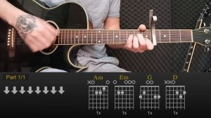 U2 - Ordinary Love | Easy Guitar Lesson Tutorial with Chords/Tabs and Rhythm