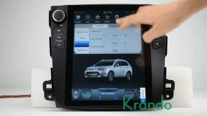 Krando АВТОМОБИЛЬНАЯ МАГНИТОЛА TESLA для Mitsubishi Outlander