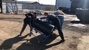 Тележка под бочку 200 литров