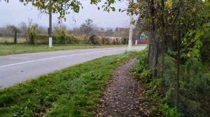 Утро в селе! Шедок. Мостовской район.18 октября 2021 г.