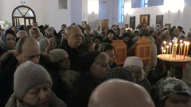 Храм преподобного Андрея Рублева в Раменках. Чин прощения, 26 февраля 2023 г. смотреть онлайн