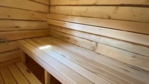 Баня из Бруса 4м на 2 отделения. Жар Парыч