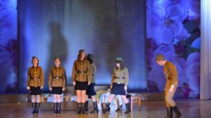 10а. Сцена. А зори здесь тихие...