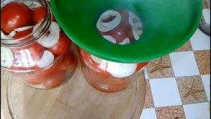 ПОМИДОРЫ С ЛУКОМ НА ЗИМУ