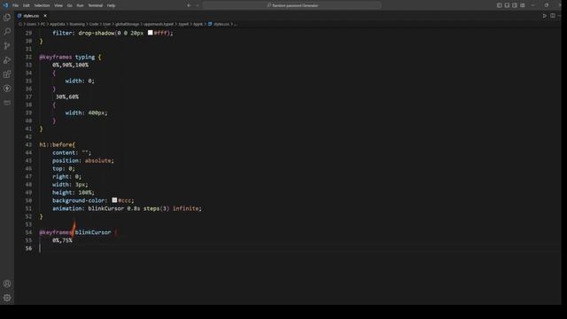 Random Password Generator | Html Css Javascript #youtubevideo #codingproject