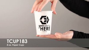 8 oz. Paper Cups | TCUP183