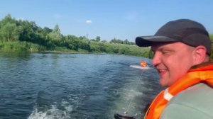 BigBoat bering 340 + ветерок 12 + кусок фанеры с тапками)))