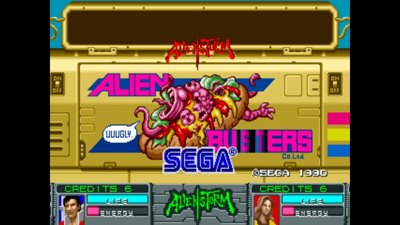 FULL GAME ARCADE Alien Storm 1990