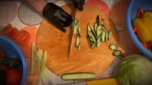 ОВОЩНОЙ САЛАТ И НАРЕЗКИ ТОП