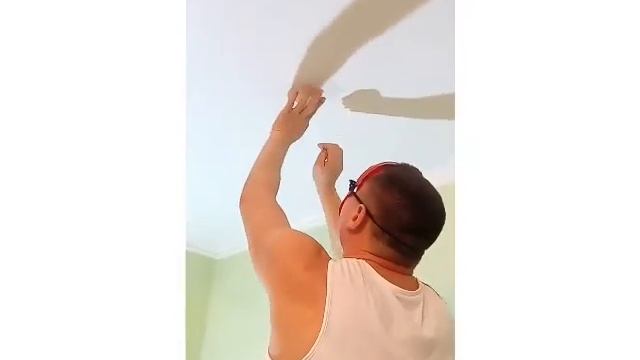 Как устранить дефекты на потолке. смотреть онлайн