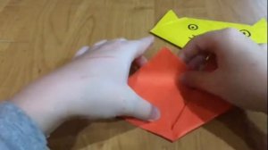 Оригами голова кота как сделать из бумаги