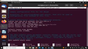 Installation et configuration d'un serveur DHCP sous Linux (Ubuntu 20.04)