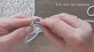 ЗИМНЯЯ СКАЗКА, а не узор!  Ажур спицами для кофт и кардиганов. Knitting pattern.