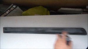 Покраска и установка молдинга на дверь volvo s60