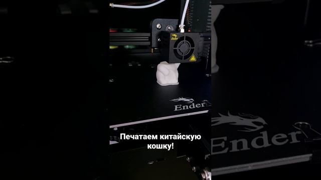 Печать китайской кошки на Ender 3