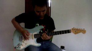 JUal guitar fender stratocaster sonic blue 1962 custom by RakhdianCustomShop