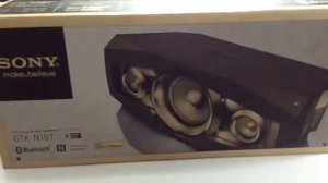 Sony GTK-N1BT Audio System Unboxing!