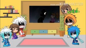 Undertale Reacts to Cartoon Cat! -Gacha Life- [Warning Gore!]