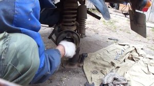 устранение люфта в заднем колесе муравья