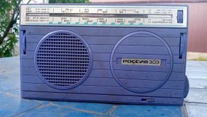 Радиоприемник Россия-303. Приём на КВ.