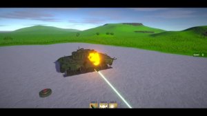 Т-80 повреждаемость, звуки,  горение и подрыв боекомплекта (Unity)
