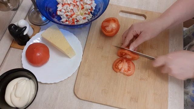Салат "Красное море"