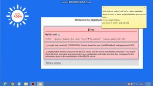 Access denied for user 'root'@'localhost' using password yes