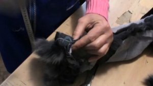 Полный перешив. Переделка шубы. Перешиваем рукава на шубе