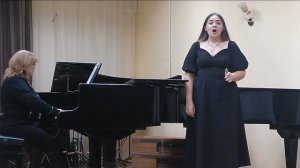 «Колыбельная» муз. В. Захарченко, сл. И. Трегубова. Попова Екатерина