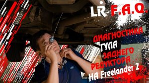 Диагностика гула заднего редуктора на Land Rover Freelander 2