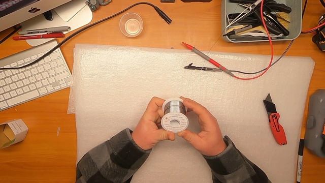 Kester solder wire unboxing / Похвастушки. Распаковка нового припоя от Kesler. смотреть онлайн