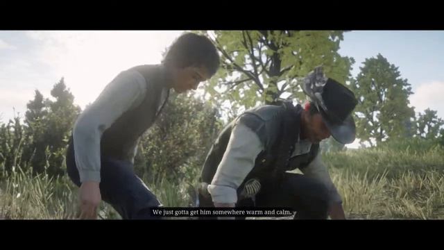 John Marston saves Rufus - Red Dead Redemption 2 смотреть онлайн