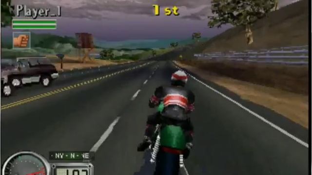 Road Rash 3D - Sony PlayStation 1 - emulador ARBEX 130815 - testeado en Windows 7 x64 смотреть онлайн