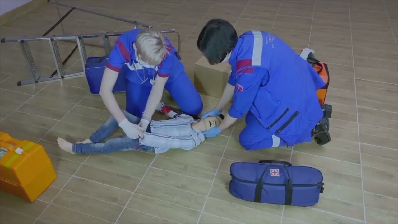 Мастер класс:Алгоритм оказания скорой медицинской помощи пострадавшим от высокоэнергетической травмы