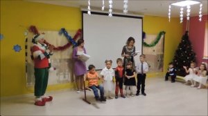 Новогодний утренник в мини-садике. Детский центр Талант в Кожухово