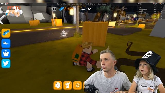 Ищем Гигантскую ТЫКВУ на ХЭЛЛОУИН в ROBLOX #1 Наш Новый Питомец Приведенье Милана и Папа на FFGTV смотреть онлайн