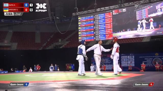 318 R16 M 63kg GRE Pappa Rafael vs URKR Simur Mirzoiev смотреть онлайн