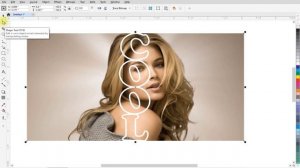 Text Masking Effect | Typography | Professional Text Masking in coreldraw | Corel draw Tutorial
