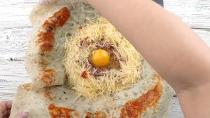 Ленивая ачма из лаваша
