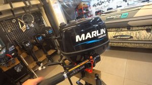 4-Х тактные лодочные моторы Yamaha 4, Gladiator 5, Marlin 5