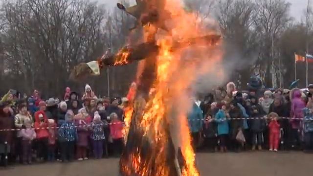 Ржев сжигает Масленицу 2020 смотреть онлайн