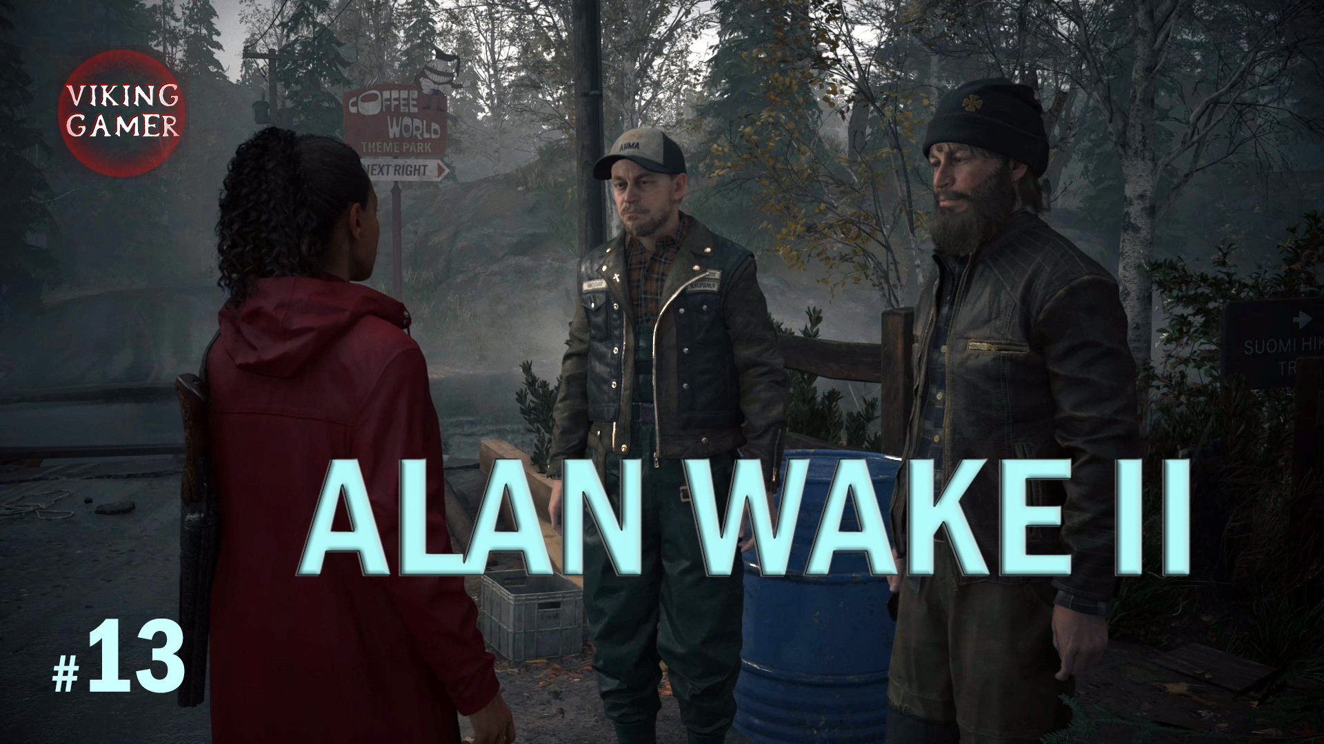 Прохождение  "Alan Wake II"  часть 13  Уотери