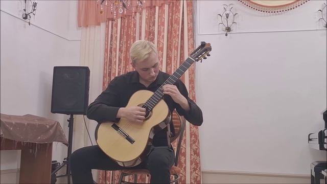 Сольный концерт Бушуева Степана, студента II курса Московского муз. училища имени Гнесиных (гитара) смотреть онлайн
