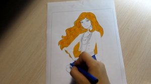 БАРБИ раскраска мультик/ Barbie coloring pages