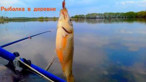 Открылся по карасю!Ловля карася на Чернобаевском озере!