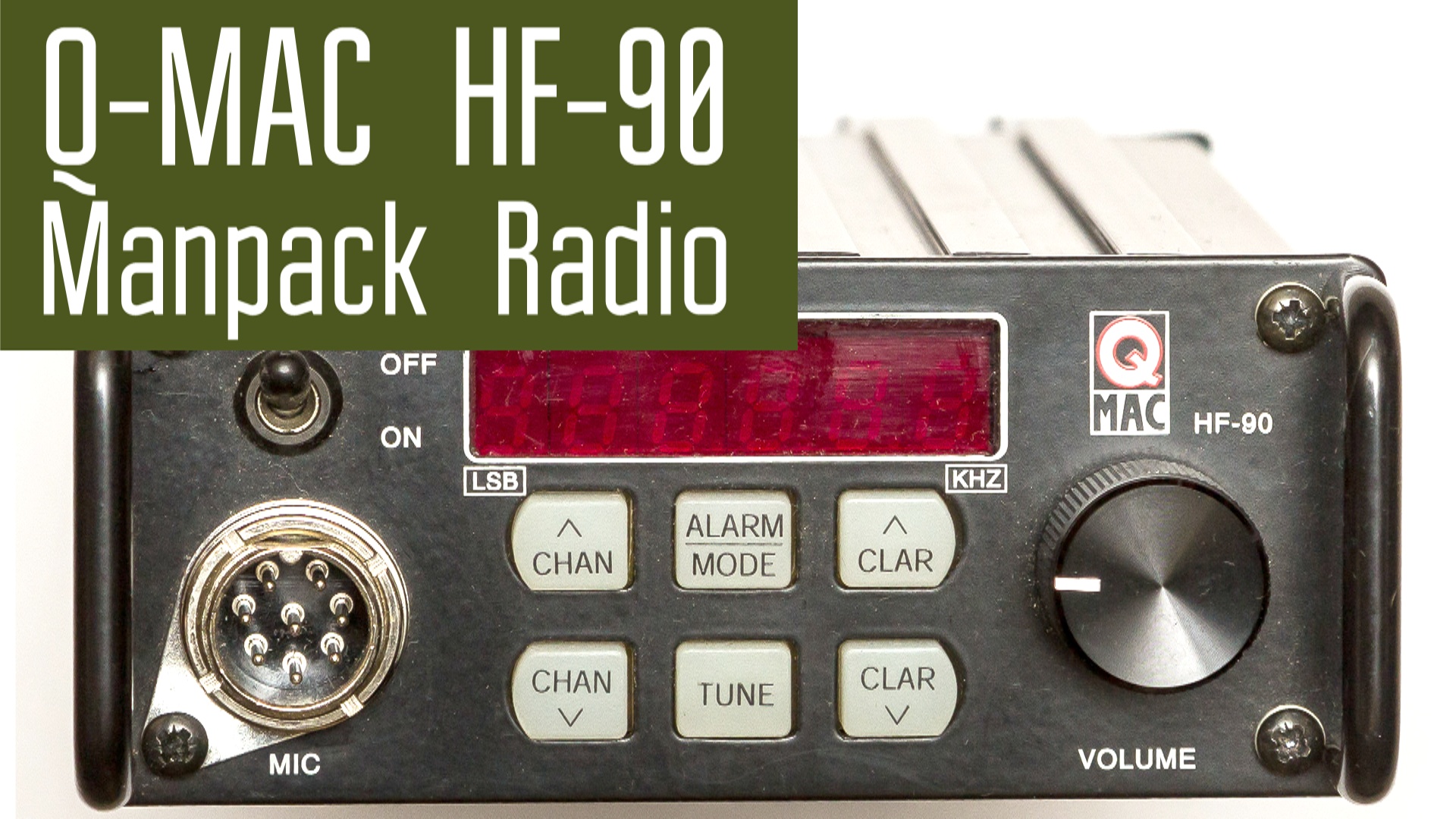 Радиостанция Q-MAC HF-90. Переносная КВ радиостанция - Manpack. Радиосвязь. Короткие волны.