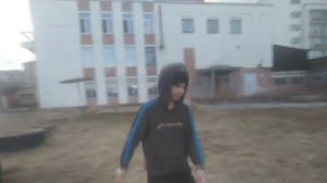 Обучение заднего сальто от колеса с одного шага(Wallflip от колеса)